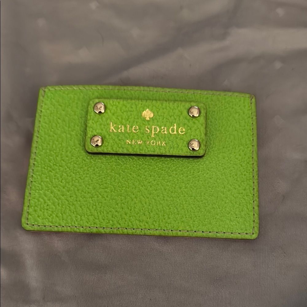 Kate Spade Green Card Holder